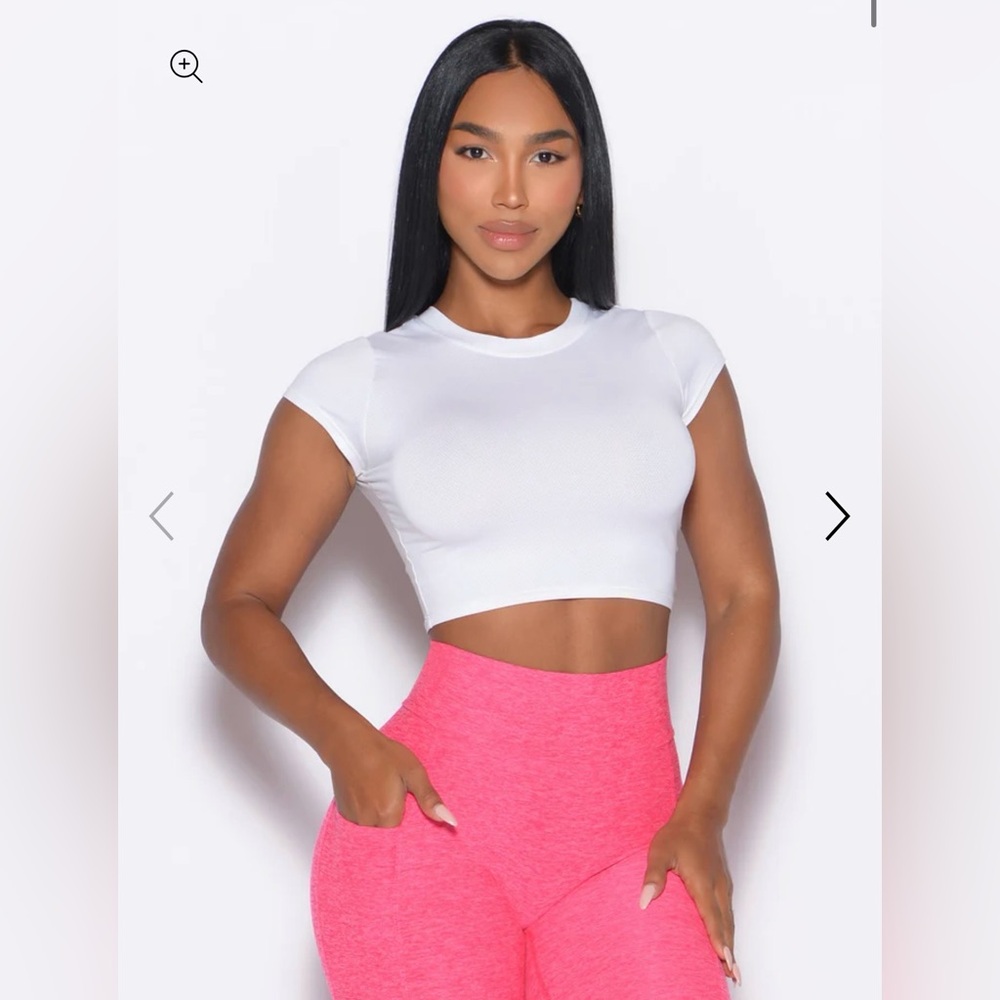 Bombshell Sportswear Flex Crop Tee - Picture 4 of 4